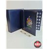 Image 1 : Canada Ten Cent Collection in Blue Leuchtturn Lighthouse Collector Portfolio (65 Coins) (1964 - 2021
