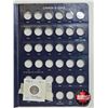 Image 2 : Canada Ten Cent Collection in Blue Leuchtturn Lighthouse Collector Portfolio (65 Coins) (1964 - 2021