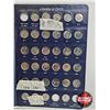 Image 3 : Canada Ten Cent Collection in Blue Leuchtturn Lighthouse Collector Portfolio (65 Coins) (1964 - 2021