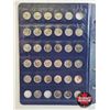 Image 4 : Canada Ten Cent Collection in Blue Leuchtturn Lighthouse Collector Portfolio (65 Coins) (1964 - 2021