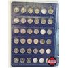 Image 6 : Canada Ten Cent Collection in Blue Leuchtturn Lighthouse Collector Portfolio (65 Coins) (1964 - 2021