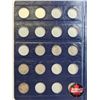 Image 3 : Canada Twenty Five Cent Collection in Blue Leuchtturn Lighthouse Collector Portfolio (40 Coins) (194