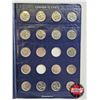 Image 6 : Canada Twenty Five Cent Collection in Blue Leuchtturn Lighthouse Collector Portfolio (40 Coins) (194