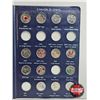 Image 12 : Canada Twenty Five Cent Collection in Blue Leuchtturn Lighthouse Collector Portfolio (138 Coins) (19