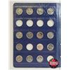Image 13 : Canada Twenty Five Cent Collection in Blue Leuchtturn Lighthouse Collector Portfolio (138 Coins) (19