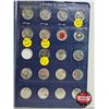 Image 14 : Canada Twenty Five Cent Collection in Blue Leuchtturn Lighthouse Collector Portfolio (138 Coins) (19