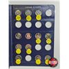Image 16 : Canada Twenty Five Cent Collection in Blue Leuchtturn Lighthouse Collector Portfolio (138 Coins) (19