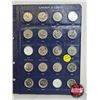 Image 2 : Canada Twenty Five Cent Collection in Blue Leuchtturn Lighthouse Collector Portfolio (138 Coins) (19