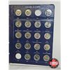 Image 4 : Canada Twenty Five Cent Collection in Blue Leuchtturn Lighthouse Collector Portfolio (138 Coins) (19