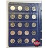 Image 7 : Canada Twenty Five Cent Collection in Blue Leuchtturn Lighthouse Collector Portfolio (138 Coins) (19