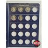 Image 10 : Canada Fifty Cent Collection in Blue Leuchtturn Lighthouse Collector Portfolio (48 Coins) (1958 - 20