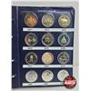 Image 2 : Canada RCM Dollar Collection in Blue Leuchtturn Lighthouse Collector Portfolio (29 Coins) (1971 - 19
