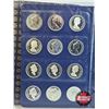 Image 5 : Canada RCM Dollar Collection in Blue Leuchtturn Lighthouse Collector Portfolio (29 Coins) (1971 - 19