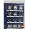 Image 6 : Canada RCM Dollar Collection in Blue Leuchtturn Lighthouse Collector Portfolio (29 Coins) (1971 - 19