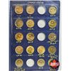 Image 10 : Canada Dollar / Loonie Collection in Blue Leuchtturn Lighthouse Collector Portfolio (73 Coins) (1968