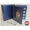 Image 1 : Canada Dollar / Loonie Collection in Blue Leuchtturn Lighthouse Collector Portfolio (73 Coins) (1968