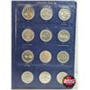 Image 2 : Canada Dollar / Loonie Collection in Blue Leuchtturn Lighthouse Collector Portfolio (73 Coins) (1968