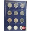 Image 4 : Canada Dollar / Loonie Collection in Blue Leuchtturn Lighthouse Collector Portfolio (73 Coins) (1968