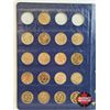 Image 9 : Canada Dollar / Loonie Collection in Blue Leuchtturn Lighthouse Collector Portfolio (73 Coins) (1968