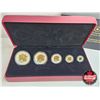 Image 2 : RCM Canada 2014 Fine Silver Fractional Set : The Maple Leaf One Ounce ; 1/2 Ounce 1/4 Ounce; 1/10 Ou