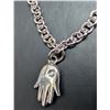 Image 2 : Silver (3.52g), Diamond (0.01ct) Bracelet 6" Retail value $60