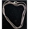 Image 1 : Silver(4.99g), Chain 16" Retail value $150