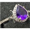 Image 4 : Silver(2.84g), Amethyst (1.25ct) Ring Retail value $200