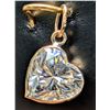 Image 2 : 10k Moissanite (1.95ct) Pendant Retail value $600