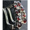 Image 3 : Silver(3.73g),  Garnet (0.8ct) Earring Retail value $240