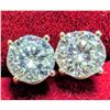 Image 4 : 10k(0.8g), Lab Diamond (1.4ct) Earring Appraised value $2100