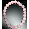 Image 2 : Rose Quartz Bracelet Flexible Retail value $70