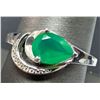 Image 3 : Silver(2.89g), Green Onyx (1ct) Ring Retail value $240