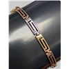 Image 3 : Silver(3.2g), Tri-Color Bracelet 7" Retail value $150