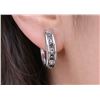 Image 1 : 10k(3.06g), Natural Diamond (0.3ct) Huggie Earring Appraised value $2435