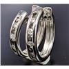 Image 6 : 10k(3.06g), Natural Diamond (0.3ct) Huggie Earring Appraised value $2435
