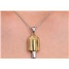 Image 1 : Silver(3.9g), Natural Diamond (0.01ct) Necklace 15" Retail value $200