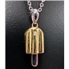 Image 3 : Silver(3.9g), Natural Diamond (0.01ct) Necklace 15" Retail value $200