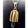 Image 4 : Silver(3.9g), Natural Diamond (0.01ct) Necklace 15" Retail value $200