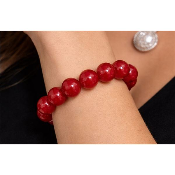 Carnelian Bracelet Flexible Retail value $70