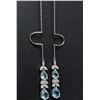 Image 4 : Silver(4.38g), Blue Topaz (2ct) Earring Retail value $320