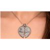 Image 1 : Silver(3.9g), Natural Diamond (0.02ct) Necklace 15" Retail value $200