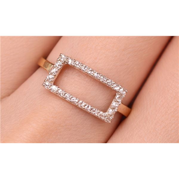 10k(0.95g) CZ Ring Retail value $600