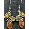 Image 2 : silver(3.68g), Amber Earring Retail value $240
