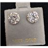 Image 3 : 14k(0.7g), Moissanite (1.88ct) Earring Retail value $800