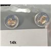 Image 4 : 14k(0.7g), Moissanite (1.88ct) Earring Retail value $800