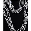 Image 2 : Silver(15.38g), Hollow Style Rhodium Plated Chain 20" Retail value $460