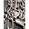 Image 4 : Silver(15.38g), Hollow Style Rhodium Plated Chain 20" Retail value $460