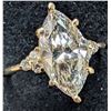 Image 2 : 10k(2.2g), Lab Diamond (2.2+0.1ct) Ring, Size 5.5 Retail value $4600