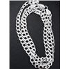 Image 1 : Silver(11g), Rhodium Plated Italian Chain 18" Retail value $250