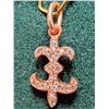 Image 2 : CZ Rose Gold Plated Pendant Retail value $30